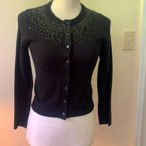 🖤AquaXS cotton,nylon,viscose,wool& cashmere blend sequined cardigan like new❣️